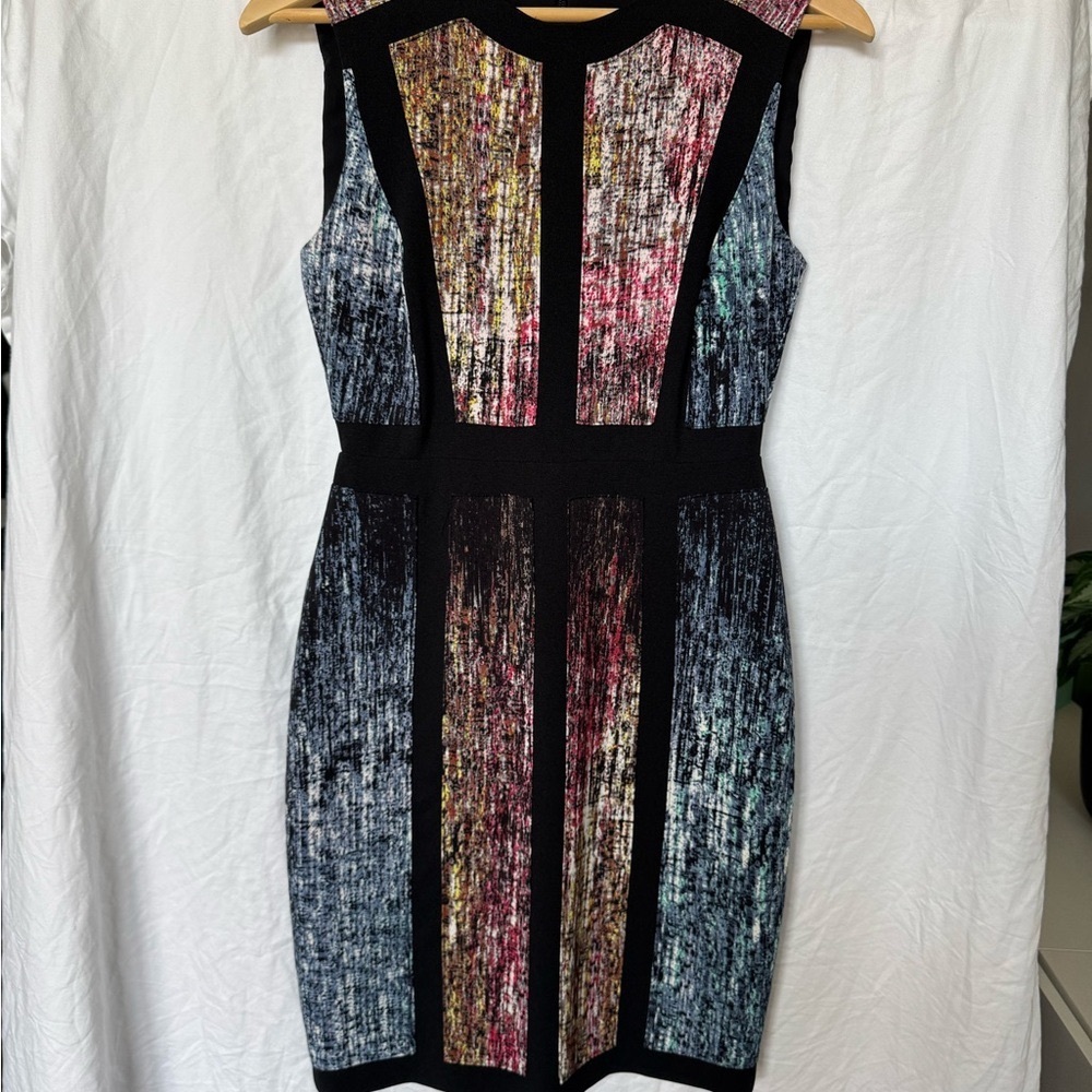 BCBG MaxArzia Multicolor sleeveless dress Size 0